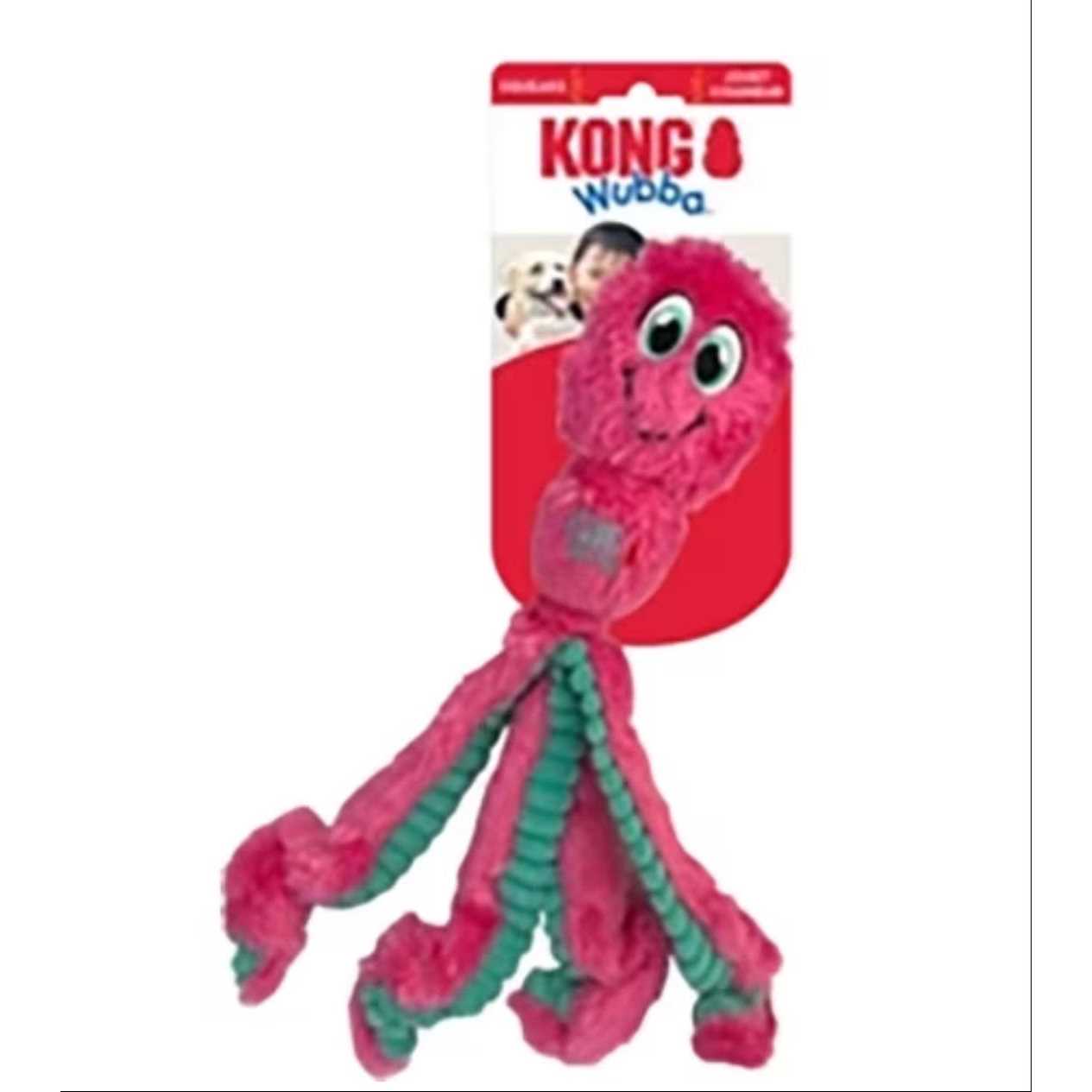 Kong Wubba Octopus Dog Toy - Nail Gallerys