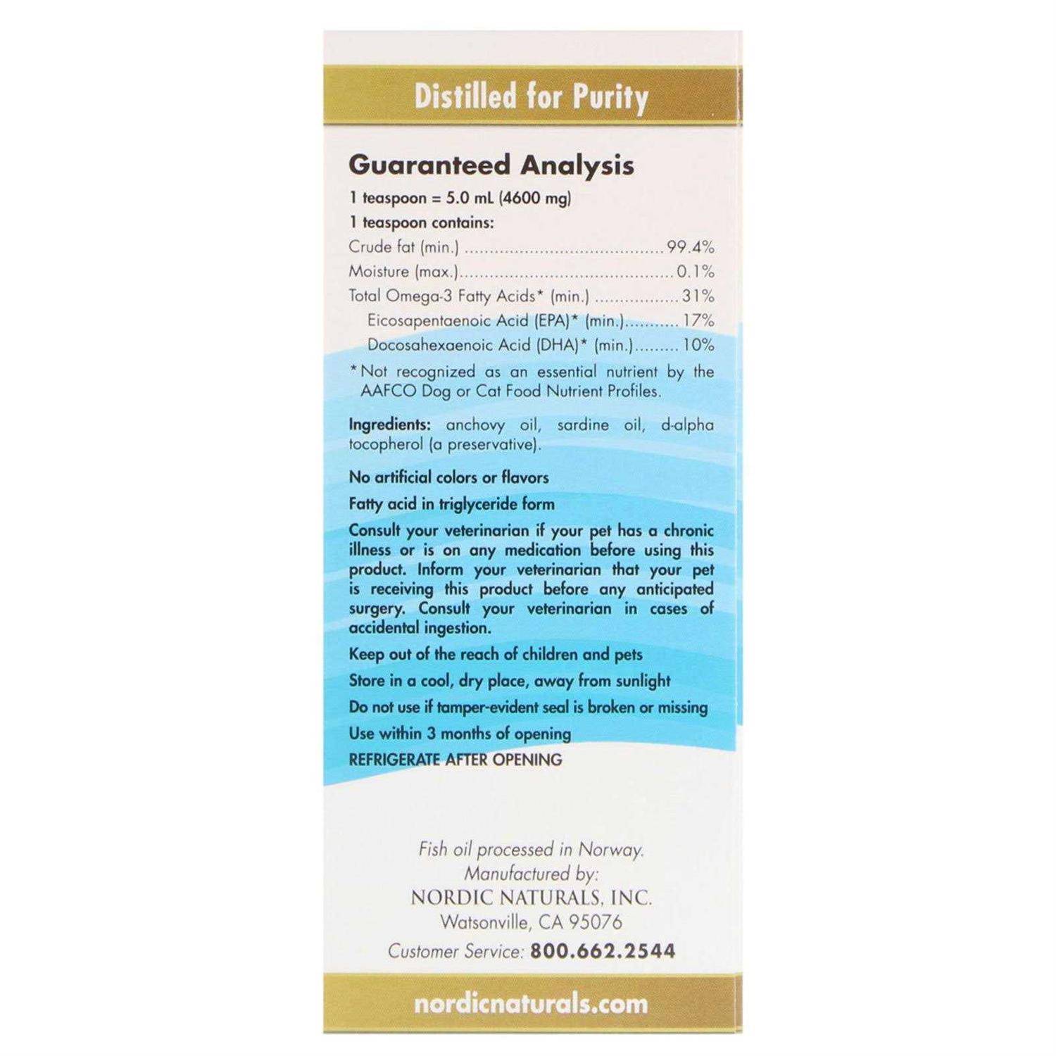 Nordic Naturals Omega 3 Pet - Nail Gallerys