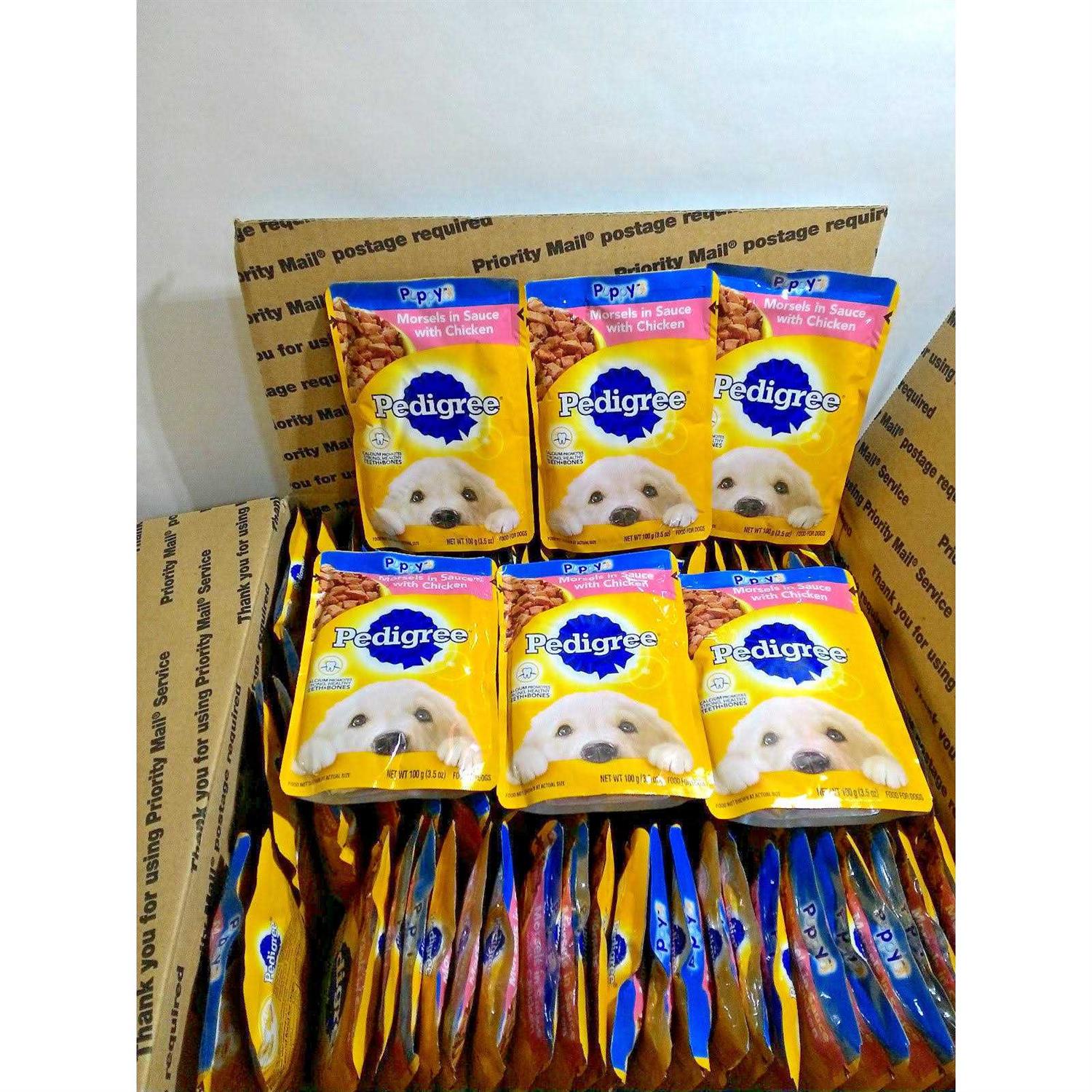 Pedigree Puppy Morsels in Sauce Chicken Wet Dog Food - Nail Gallerys