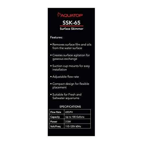 Aquatop Internal Surface Skimmer - Nail Gallerys