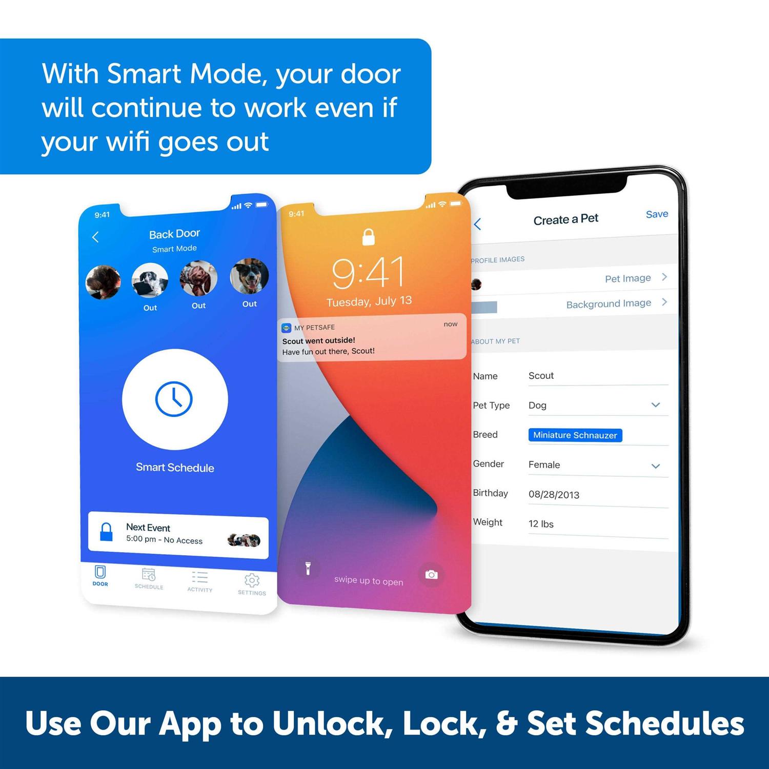 PetSafe SmartDoor Connected Pet Door large PetSafe - Nail Gallerys
