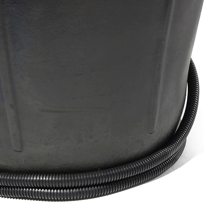 Heated Flat-Back Rubber Bucket for Livestock - Nail Gallerys
