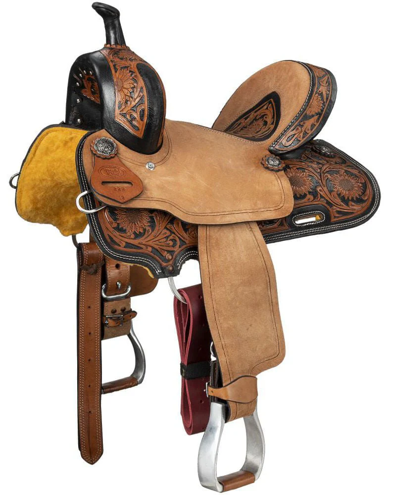 Royal King Youth Dublin Barrel Saddle - Nail Gallerys