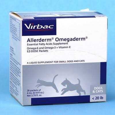 Allerderm Omegaderm for Cats & Dogs Under 20 lbs - Nail Gallerys