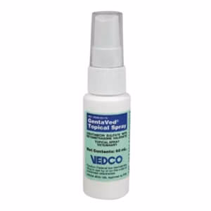 Rx GentaVed (gentamicin sulfate with betamethasone valerate) Topical Spray for Dogs - Nail Gallerys