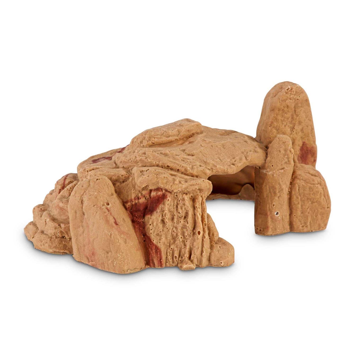 Imagitarium Marbled Cave Reptile Hideaway - Nail Gallerys