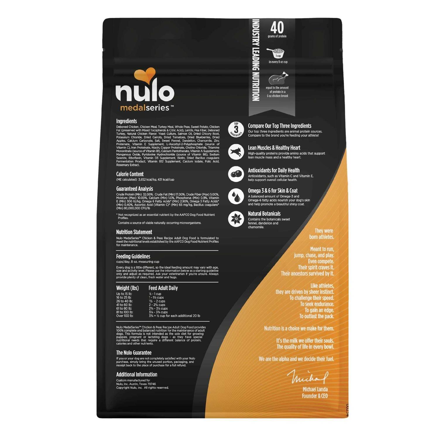 Nulo MedalSeries Adult Dry Dog Food - Nail Gallerys