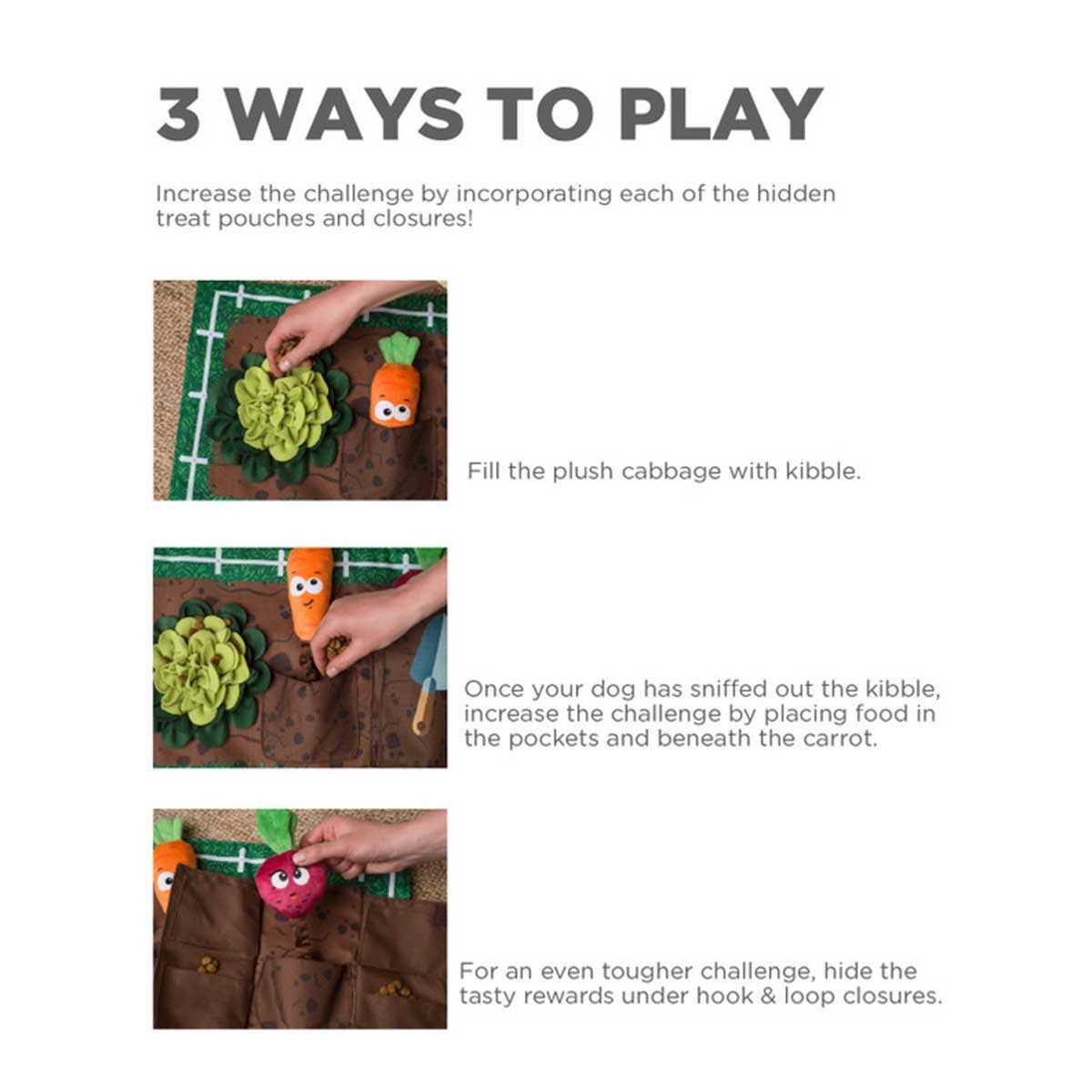 Outward Hound Activity Matz Garden Game Dog Puzzle Mat - Nail Gallerys