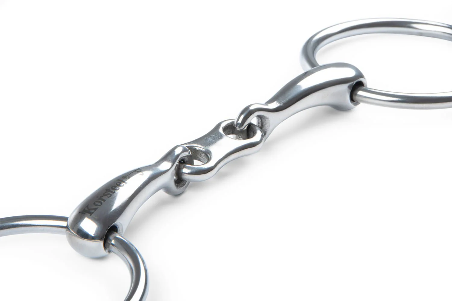 JP Korsteel French Link Loose Ring Snaffle Bit - Nail Gallerys
