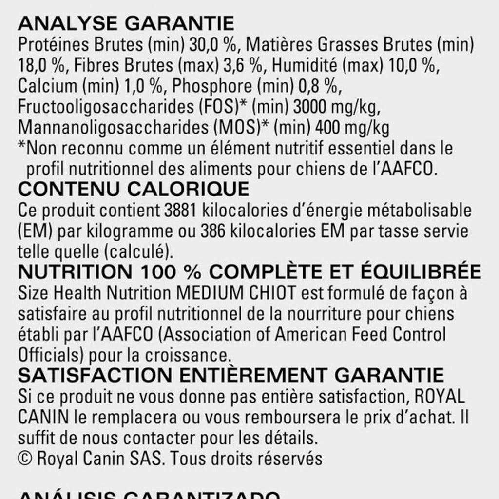 Royal Canin Medium Puppy Dry Dog Food - Nail Gallerys