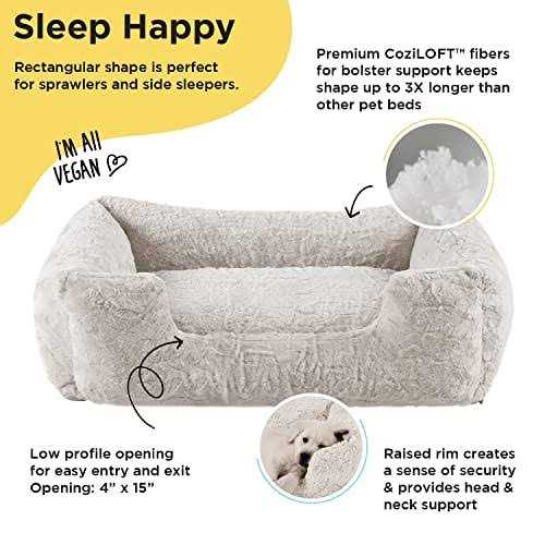 Best Friends by Sheri Soothe & Snooze Lounge Rectangular Dog Bed - Nail Gallerys