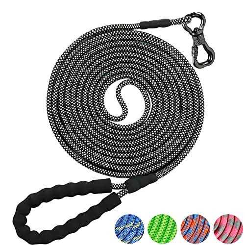 NTR Training Leash for Dogs Rope Dog Leash with Swivel Lockable Hook and Comfortable Padded Handle - Nail Gallerys