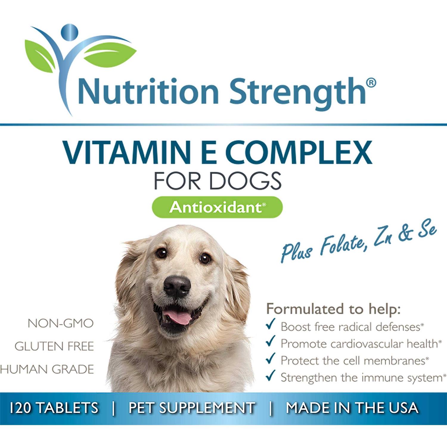 Nutrition Strength Vitamin E for Dogs Promote cardiovascular Health Support cell Membranes - Nail Gallerys