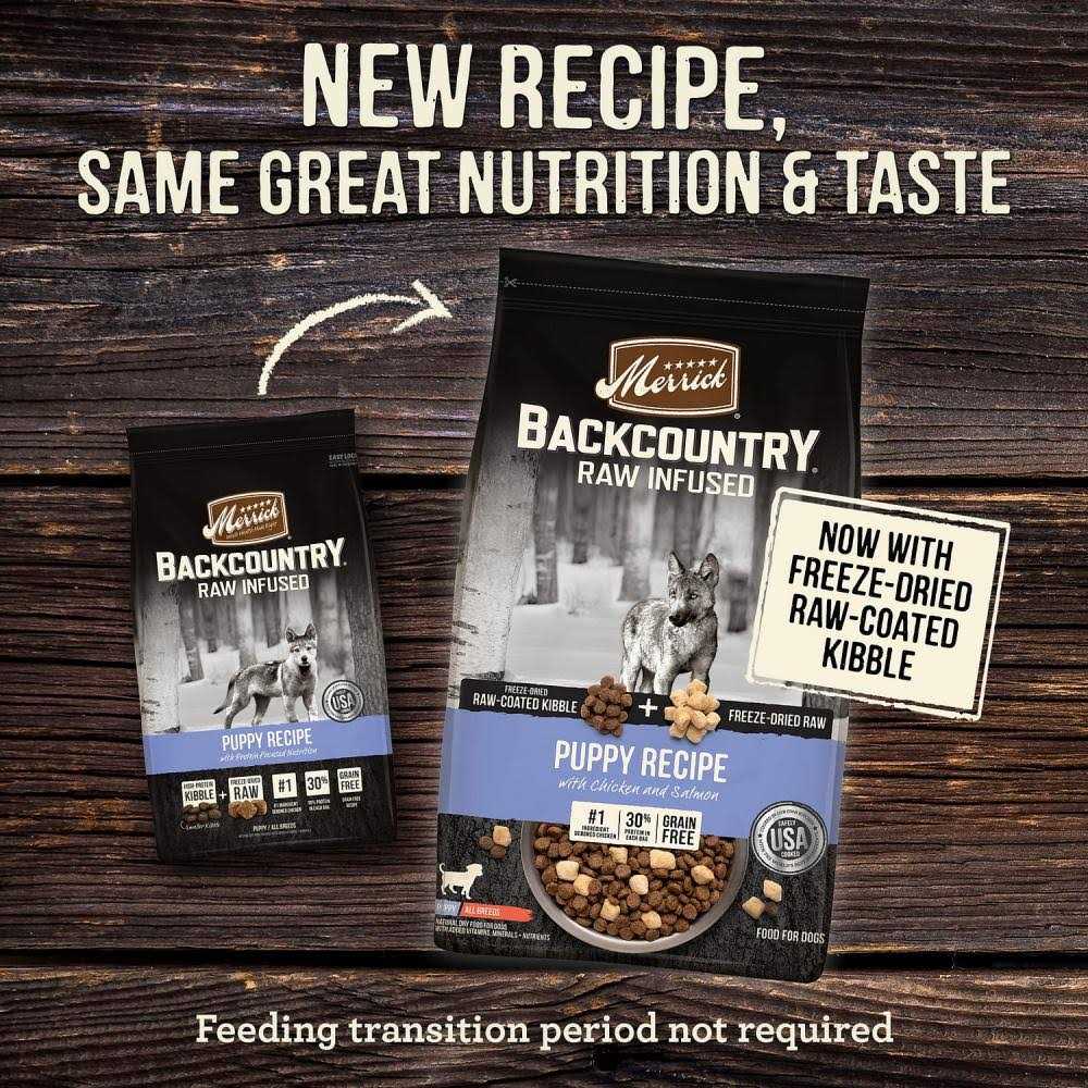 Merrick Backcountry Raw Infused Grain Free Puppy Recipe Dog Food - Nail Gallerys
