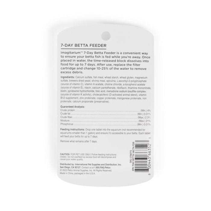 Imagitarium 7-day Vacation Feeder - Nail Gallerys