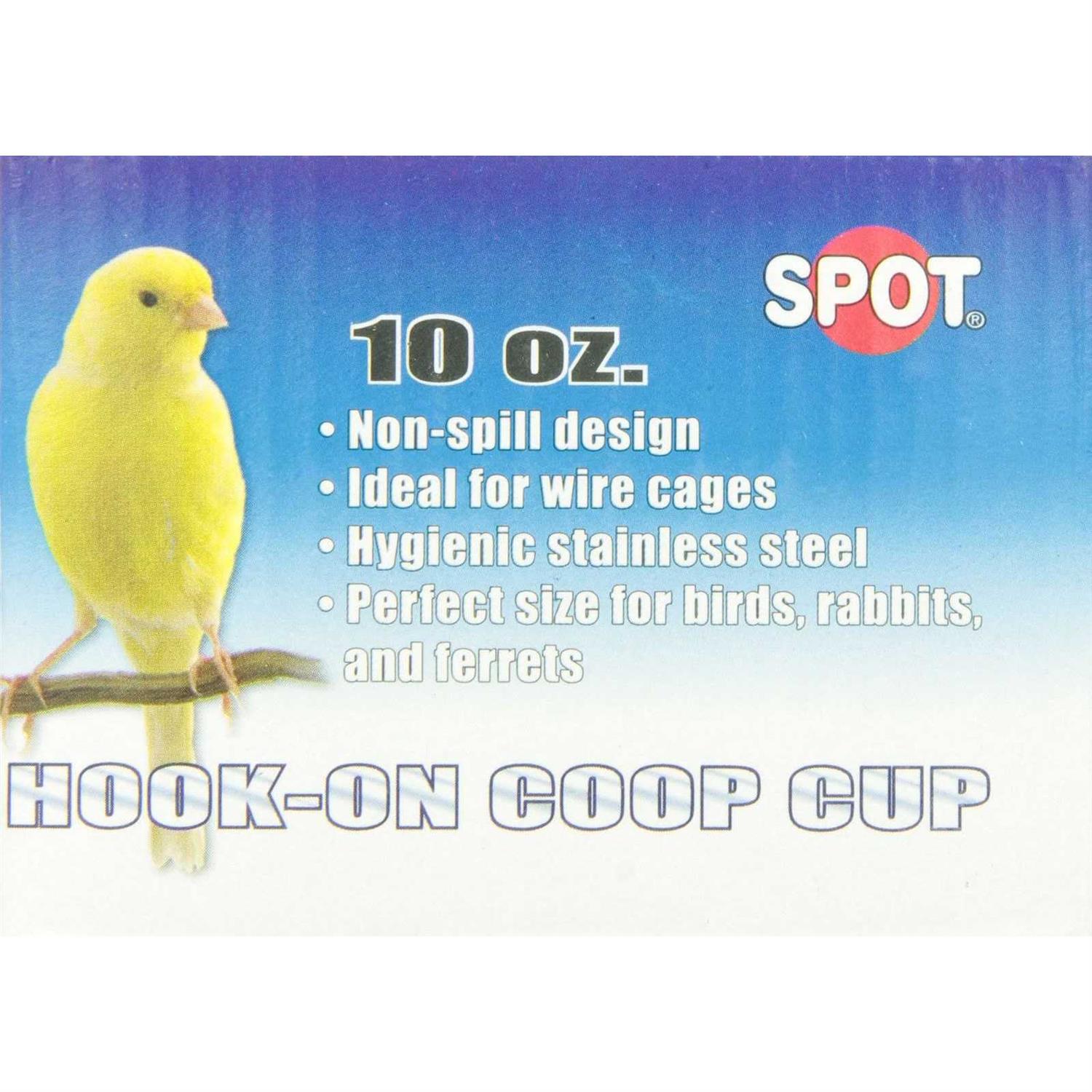 Spot Hook On Coop Cup Stainless Steel - Nail Gallerys
