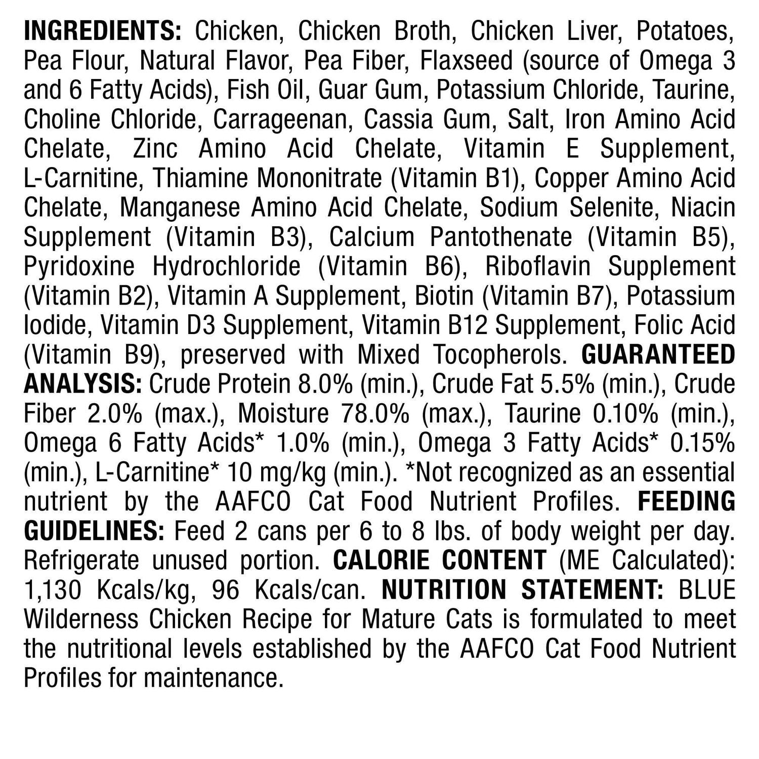 Blue Buffalo Wilderness High Protein Grain Free Wet Cat Food - Nail Gallerys