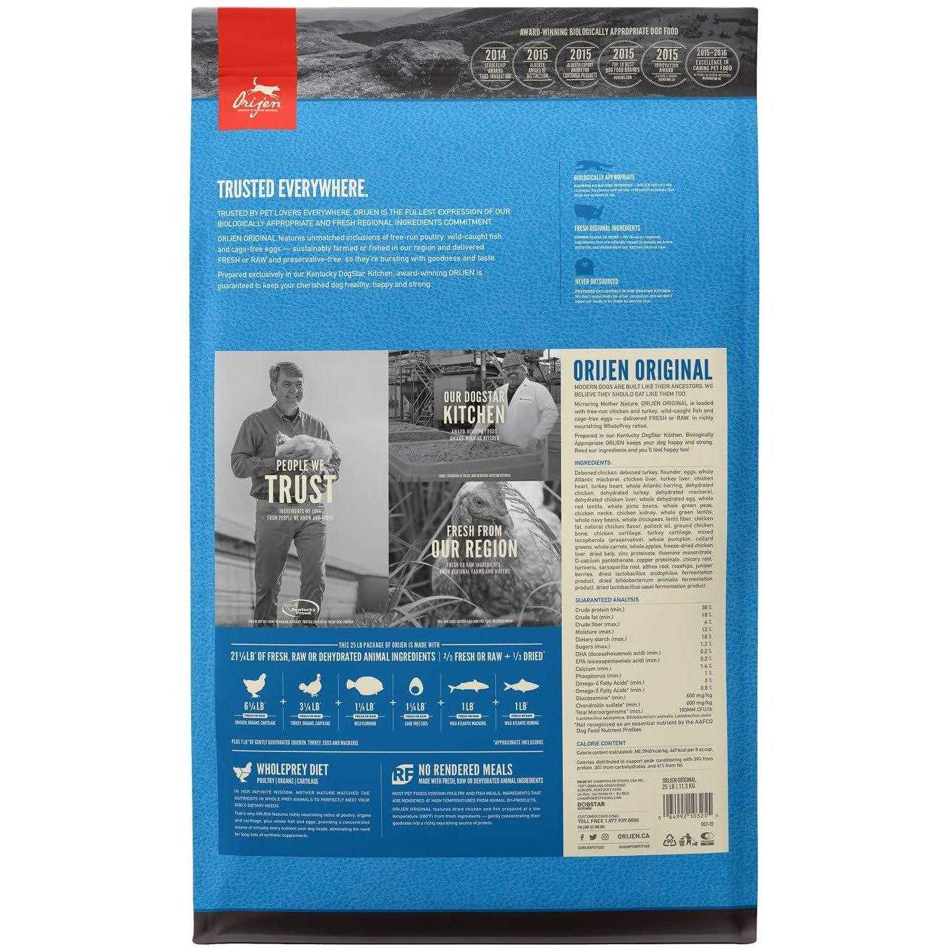 Orijen Original Dry Dog Food - Nail Gallerys