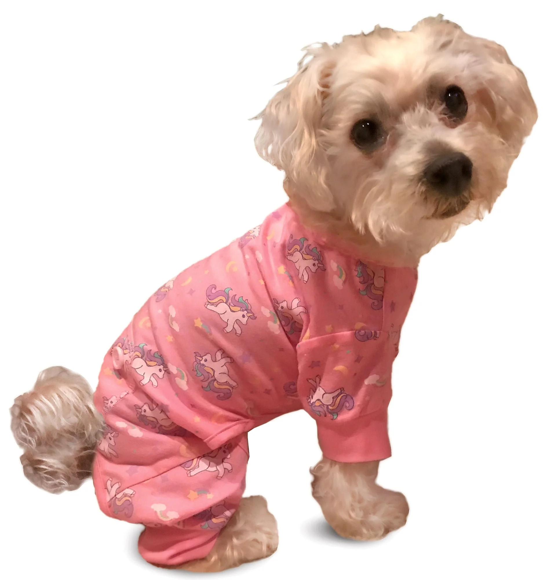 Pink Unicorn Dog Pajamas - Nail Gallerys