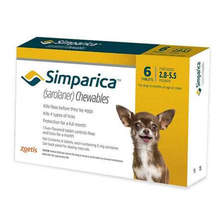 Simparica Chewable Tablets for Dogs - Nail Gallerys