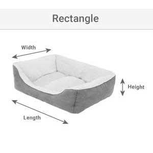 Frisco Plush Orthopedic Pillow Dog Bed w/Removable COVER - Nail Gallerys