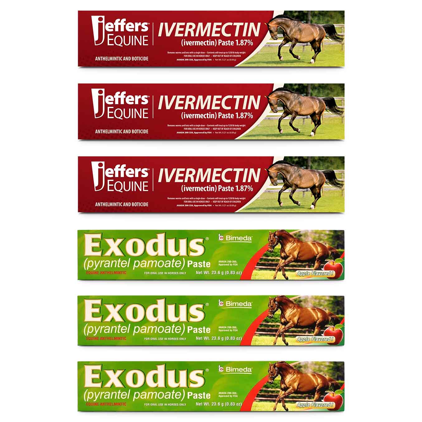1-Year Horse Deworming Kit - Nail Gallerys