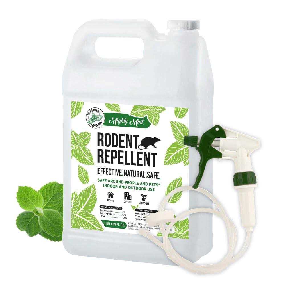 Mighty Mint Gallon Rodent Natural Peppermint Oil Spray - Nail Gallerys