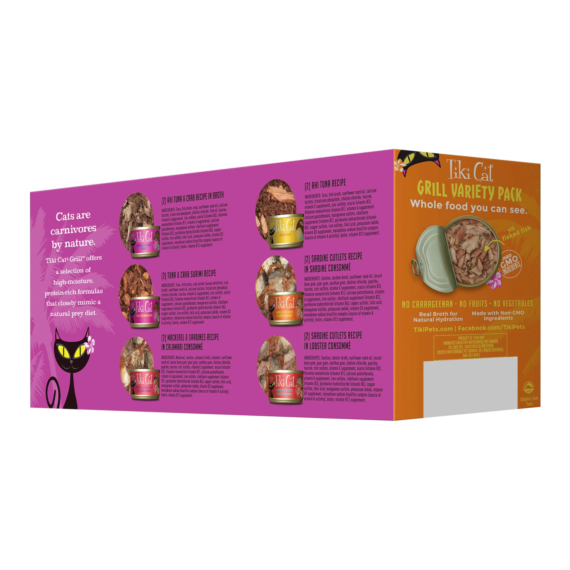 Tiki Cat Grill Wet Cat Food, Variety Pack - Nail Gallerys