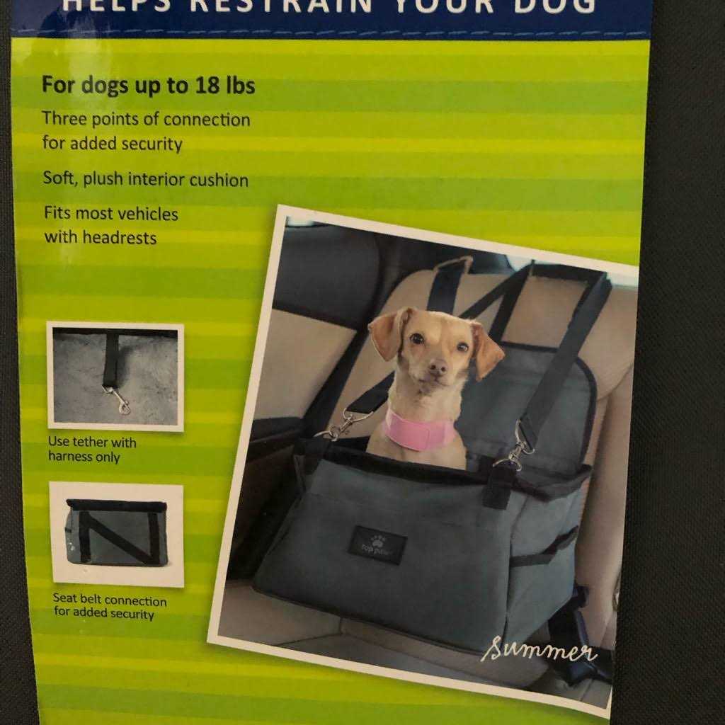 Top Paw Vehicle Booster Seat - Nail Gallerys