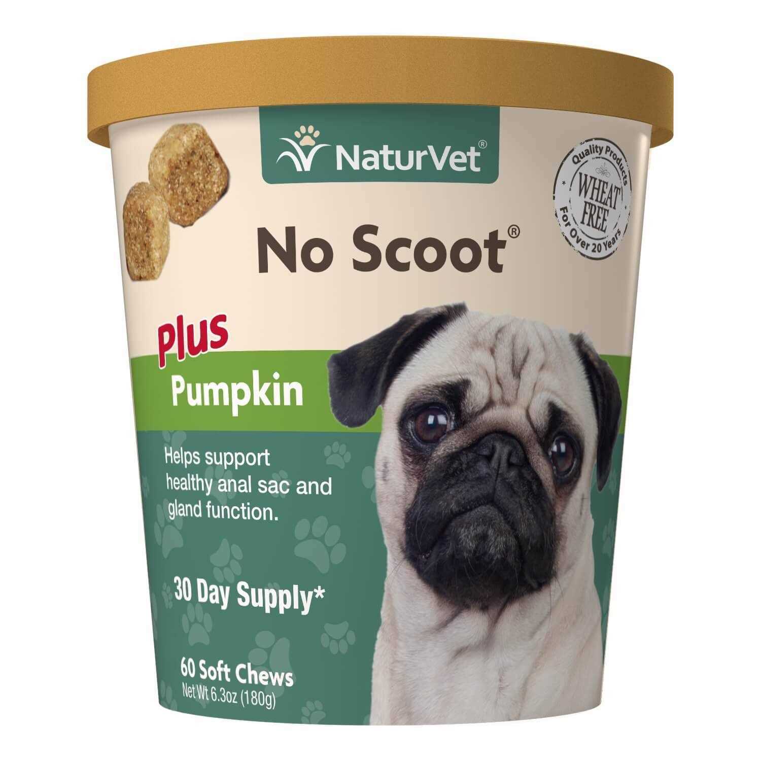 NaturVet No Scoot Plus Pumpkin Soft Chew - Nail Gallerys