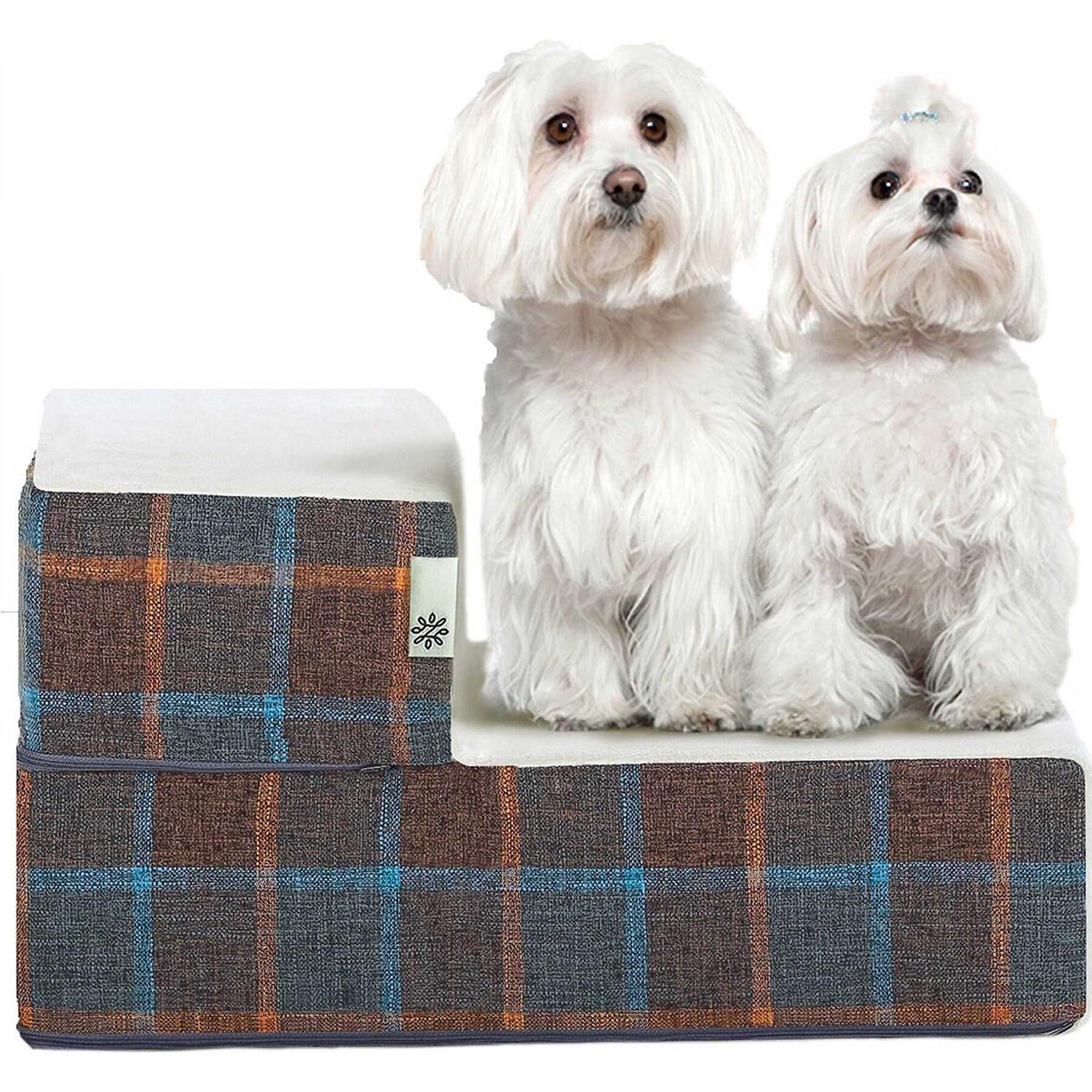 Zinus Blue Pet Stairs - Nail Gallerys