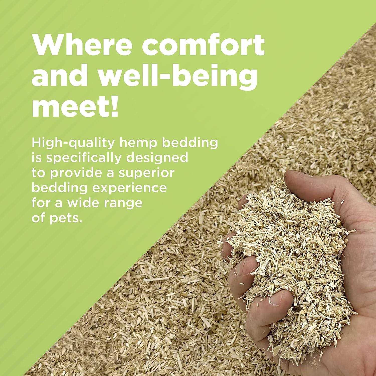 Bean Products Hemp Animal Bedding Super Absorbent Dust Free for Your Pet - Nail Gallerys