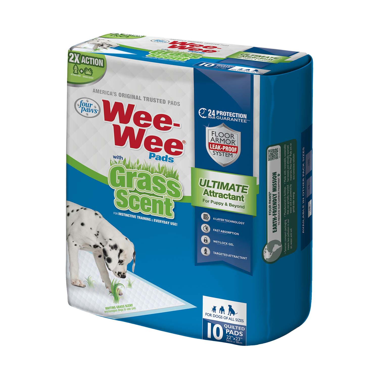 Wee-Wee Ultimate Attractant Dog Pee Pads with Grass Scent - Nail Gallerys