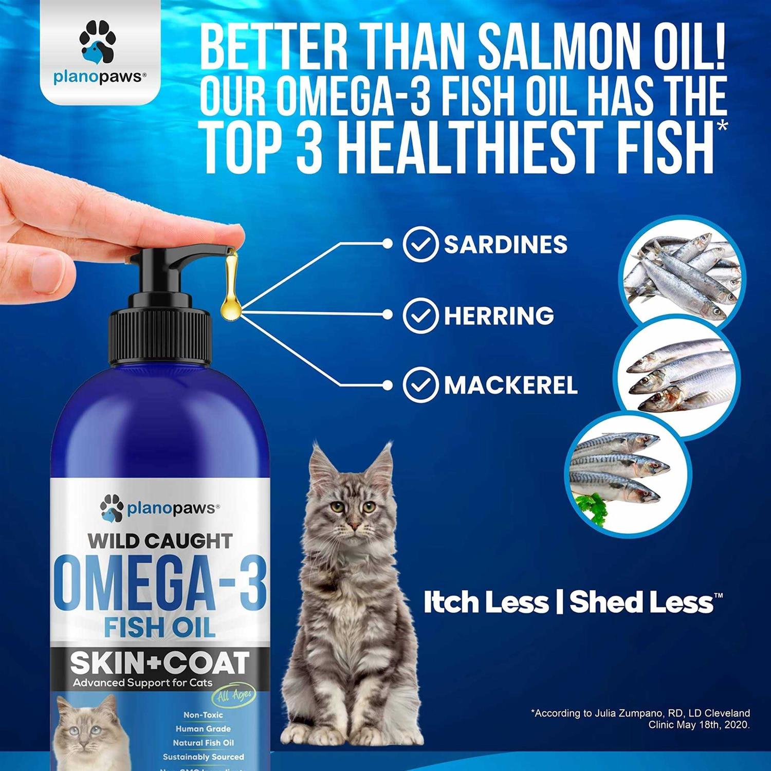 planopaws Omega 3 Fish Oil for Cats Better Than Salmon Oil for Cats - Nail Gallerys