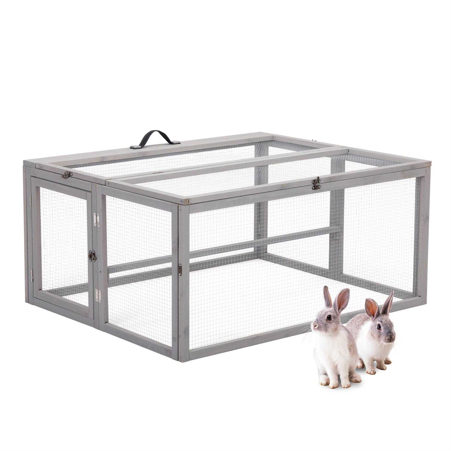 Coziwow Chicken Coop & Roosting Bar Small Pet Hutch - Nail Gallerys
