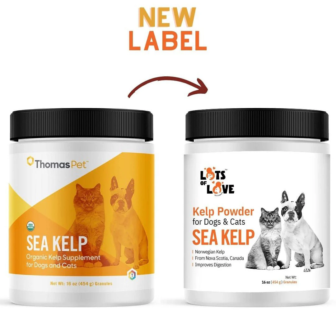 Lots of Love Sea Kelp Granular for Dogs and Cats - Nail Gallerys