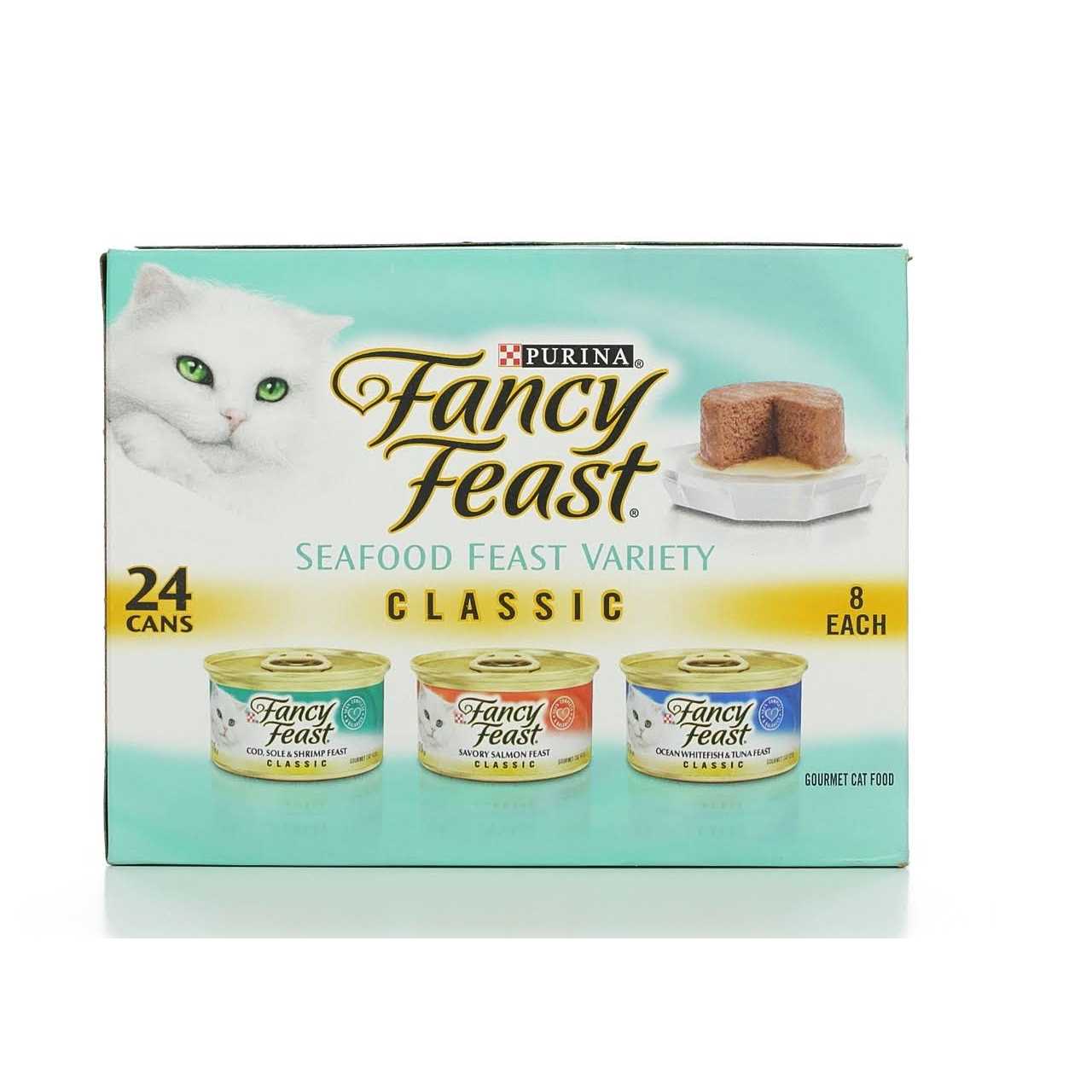 Purina Fancy Feast Seafood Classic Pate Wet Cat Food - Nail Gallerys