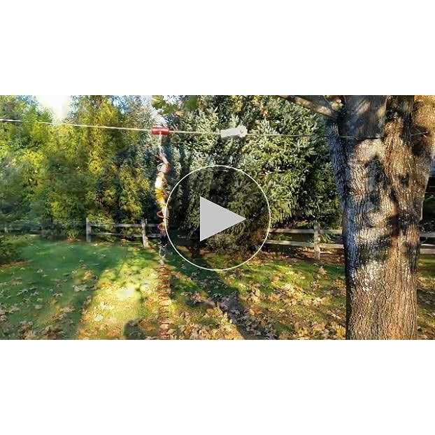 Tumbo Xtreme Trolley Anti-Shock Aerial Dog Runner for Yard - Nail Gallerys