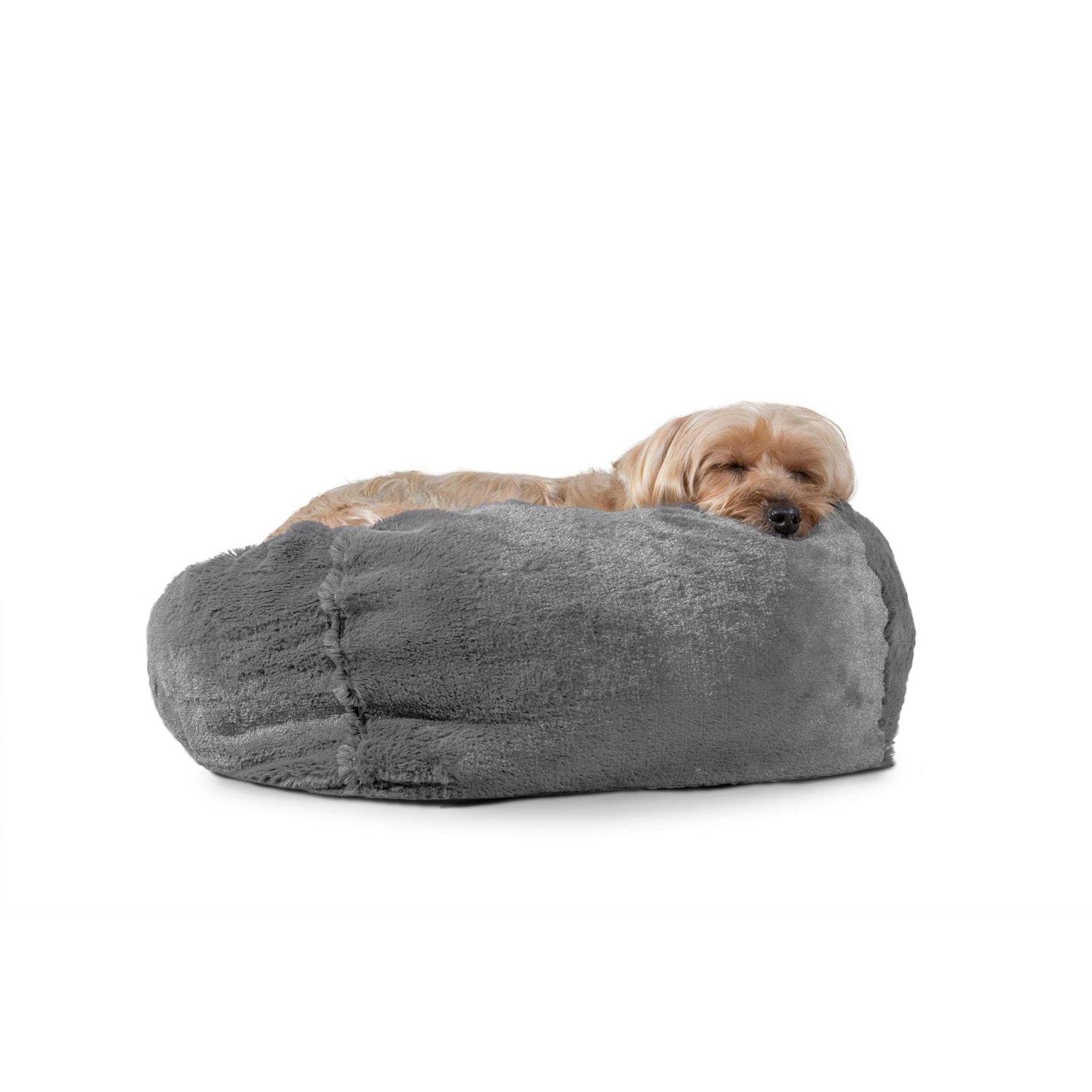 FurHaven Pet Round Plush Ball Dog Bed - Nail Gallerys