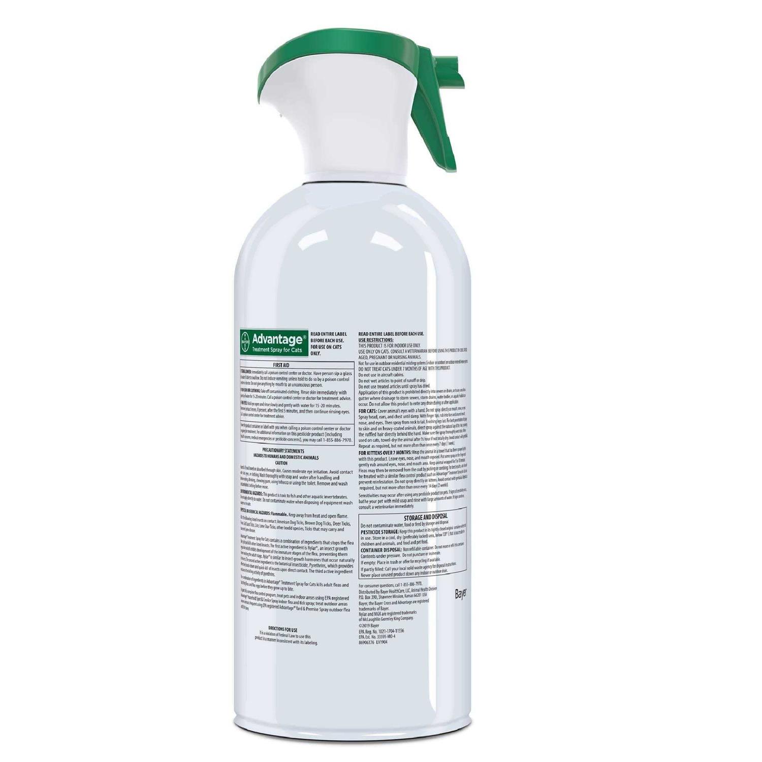 Advantage Flea Treatment Spray for Cats - Nail Gallerys