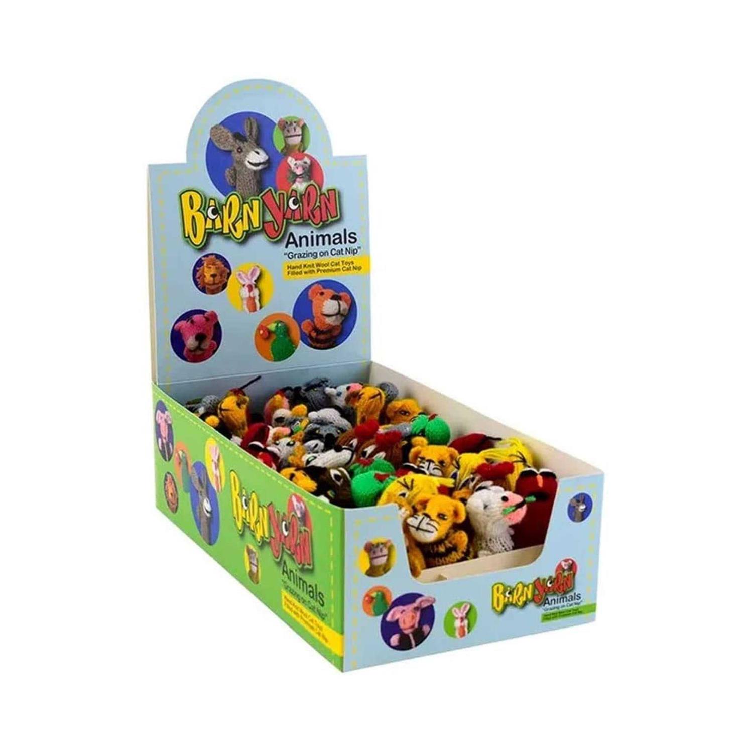 Chilly Dog Barn Yarn Hand Knit Wool Cat Toy with Catnip - Nail Gallerys