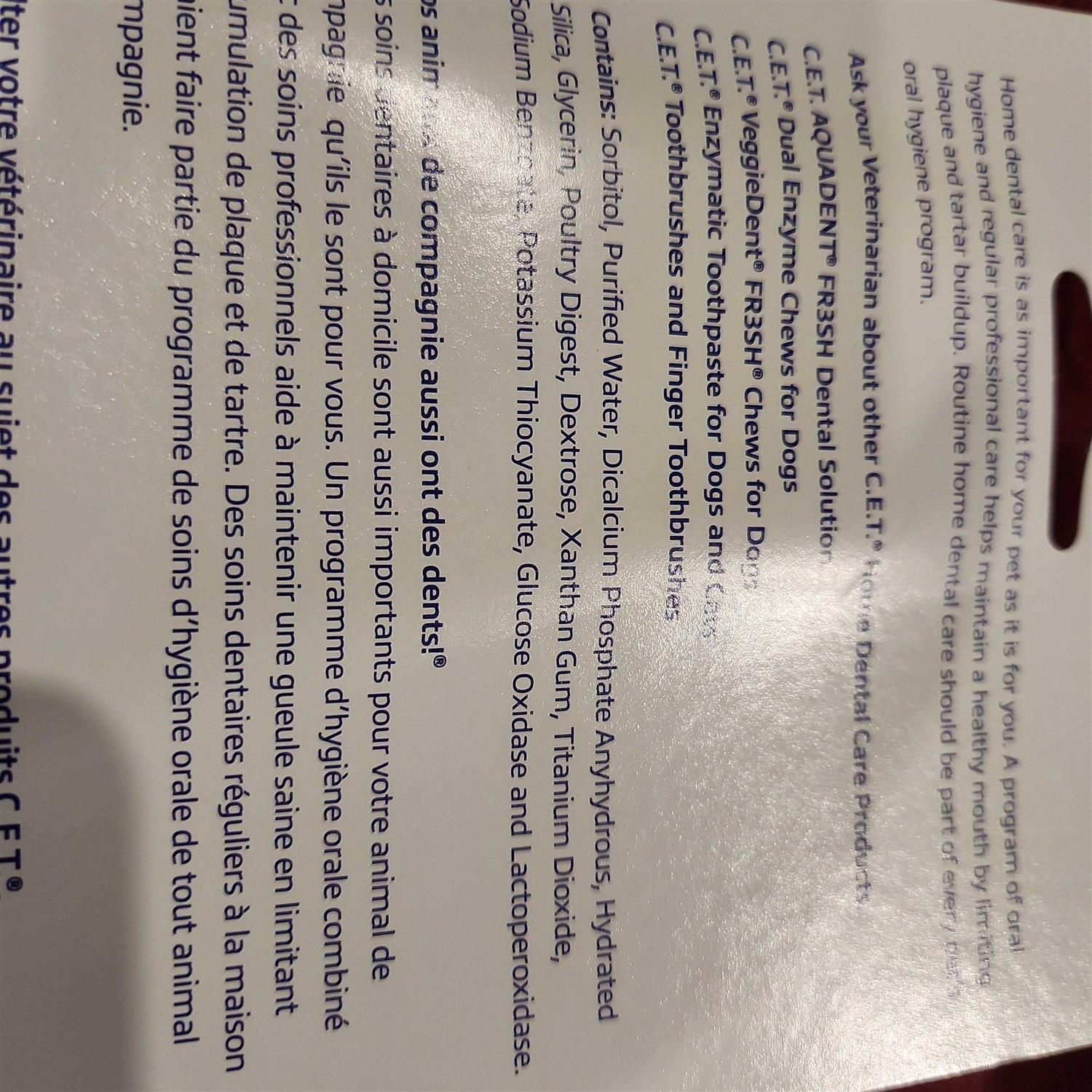 C.E.T. Oral Hygiene Kit for Dogs - Nail Gallerys