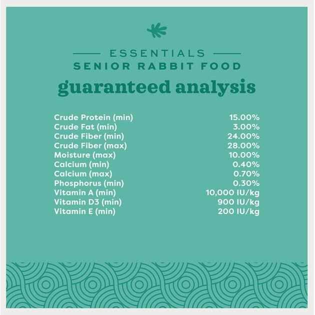 Oxbow Essentials Senior Rabbit Food - Nail Gallerys