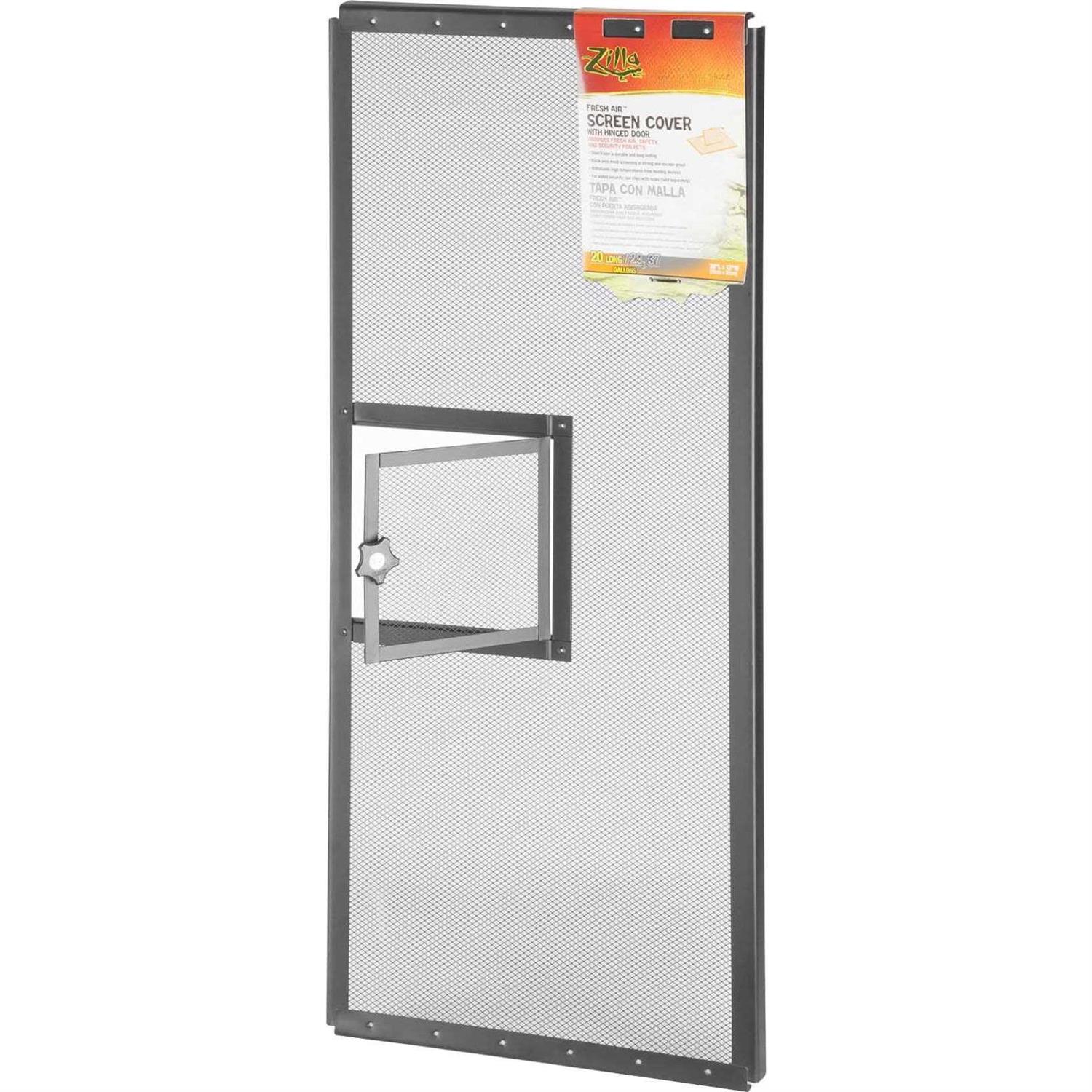 Zilla Fresh Air Screen Cover with Center Hinge 30 x 12 - Nail Gallerys