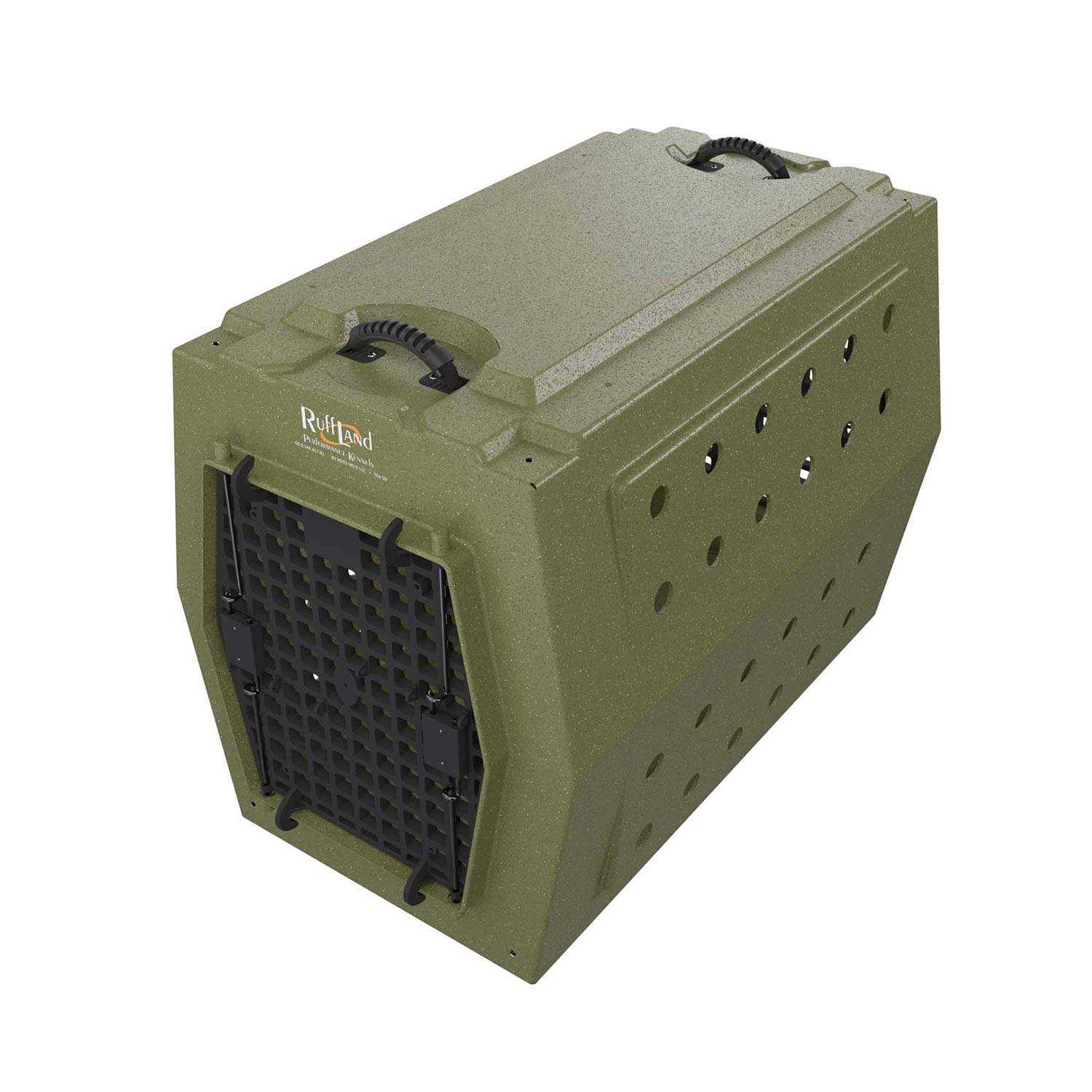 Ruff Land Kennels Kennel Double Door - Nail Gallerys