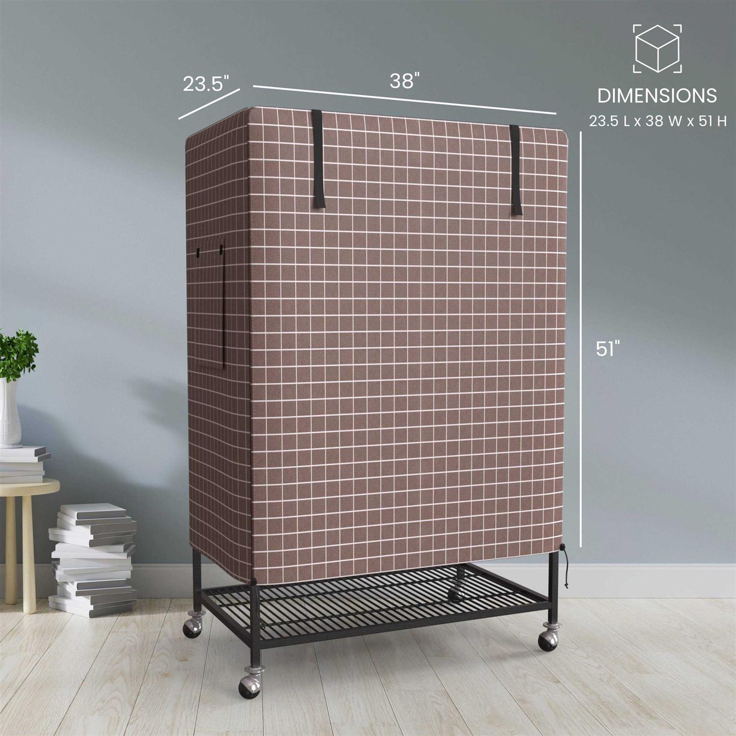 Knuti Universal Bird Cage Cover Good Night Blackout 51 inch x 38 inch x 23.5 inch inch Small Animal Cages Cover - Nail Gallerys