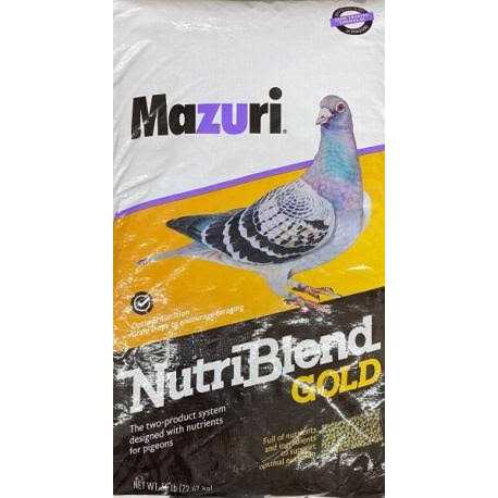 Mazuri Nutriblend Gold Pigeon Feed 50 lb bag - Nail Gallerys