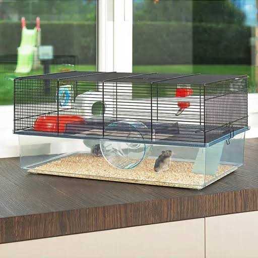 Ferplast Favola Large Hamster Cage with Water Bottle - Nail Gallerys