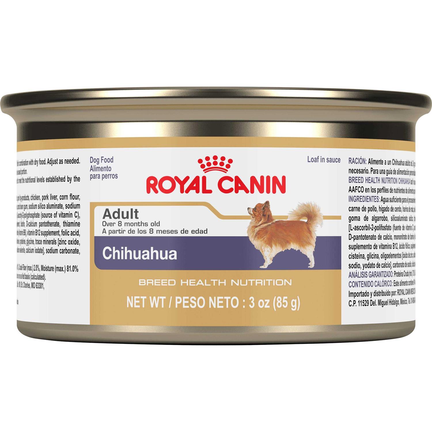 Royal Canin Breed Health Nutrition Chihuahua Adult Loaf in Sauce Dog Food - Nail Gallerys