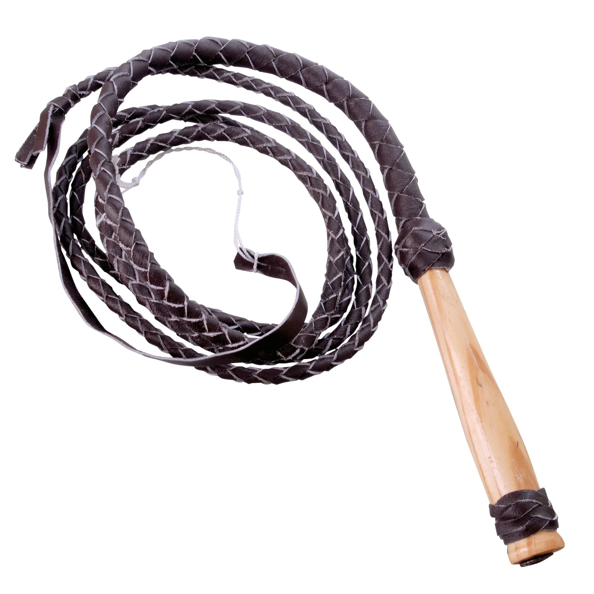 Leather Bull Whip - Nail Gallerys